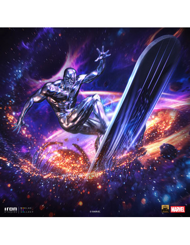 PREVENTA - STATUE SILVER SURFER DELUXE -...