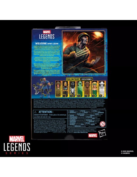 ENVÍO (SOLO PARA CLIENTES CON RESERVA) WOLVERINE (WWII LOGAN) - MARVEL LEGENDS SERIES