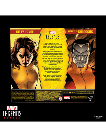 PREVENTA KITTY PRIDE & COLOSSUS ASTONISHING X-MEN MARVEL LEGENDS SERIES