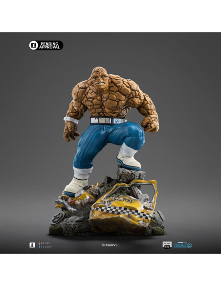 ESTATUA LA COSA (EXCLUSIVE VERSION) - FANTASTIC FOUR: THE FIRST STEEPS - ART SCALE 1/10 - IRON STUDIOS