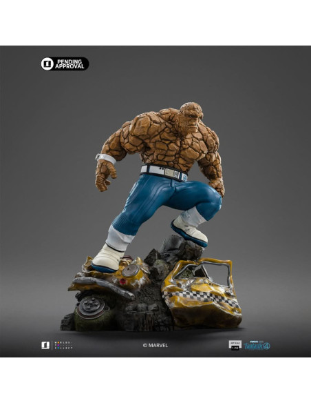 ESTATUA LA COSA (EXCLUSIVE VERSION) - FANTASTIC FOUR: THE FIRST STEEPS - ART SCALE 1/10 - IRON STUDIOS