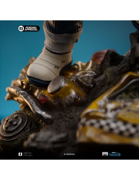 ESTATUA LA COSA (EXCLUSIVE VERSION) - FANTASTIC FOUR: THE FIRST STEEPS - ART SCALE 1/10 - IRON STUDIOS