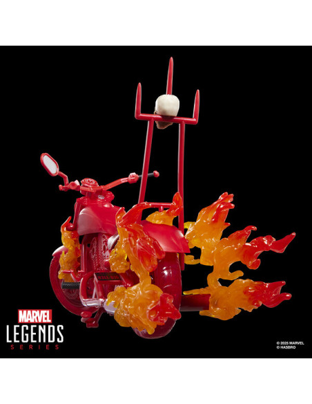 PREVENTA GHOST RIDER CON MOTOCICLETA - MARVEL LEGENDS SERIES