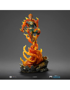 STATUE HUMAN TORCH (BLUE SUIT VARIANT) - FANTASTIC FOUR -...