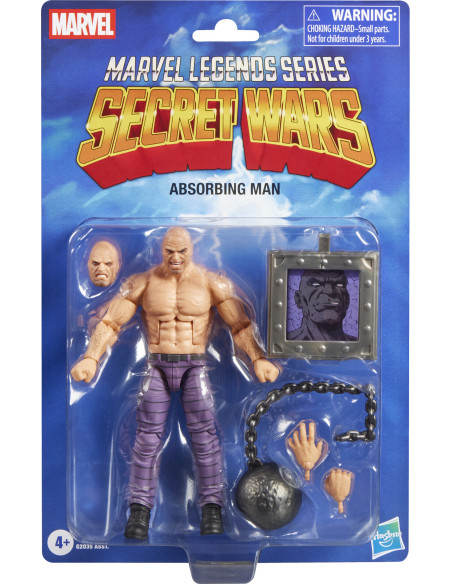 PREVENTA ABSORBING MAN - SECRET WARS MARVEL LEGENDS SERIES