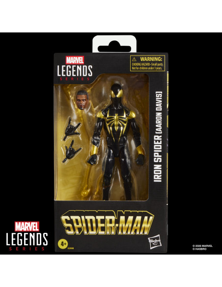 PREVENTA IRON SPIDER (AARON DAVIS) - SPIDER-MAN MARVEL LEGENDS SERIES