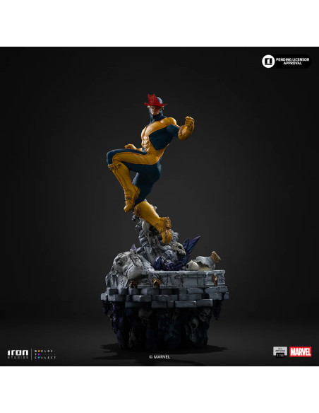 PREVENTA CYCLOPS - INFINITY GAUNTLET DIORAMA - 1/10 - IRON STUDIOS