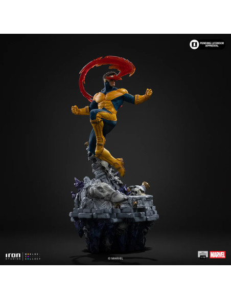 PREVENTA CYCLOPS - INFINITY GAUNTLET DIORAMA - 1/10 - IRON STUDIOS