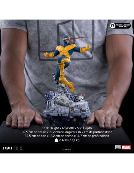 PREVENTA CYCLOPS - INFINITY GAUNTLET DIORAMA - 1/10 - IRON STUDIOS