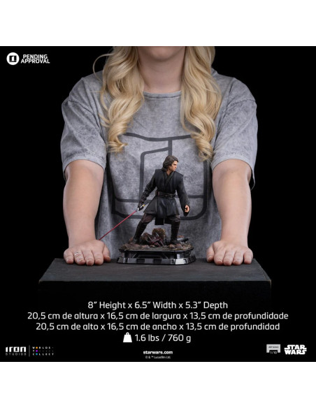 ANAKIN SKYWALKER JEDI KNIGHT - STAR WARS: AHSOKA SERIES - 1/10 - IRON STUDIOS