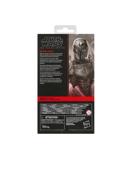 PREVENTA ROOK KAST - STAR WARS: MAUL SHADOW LORD THE BLACK SERIES