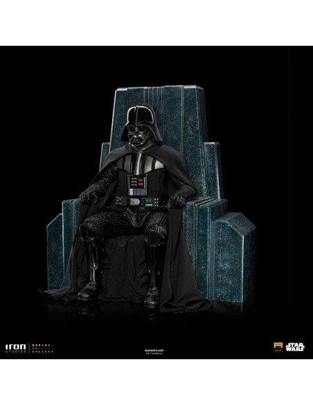 PREVENTA - DARTH VADER ON THRONE - STAR WARS: OBI-WAN KENOBI SERIES - 1/10 - IRON STUDIOS