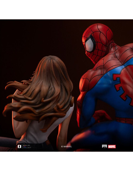 PREVENTA - SPIDER-MAN AND MARY JANE - MARVEL COMICS - 1/6 - IRON STUDIOS
