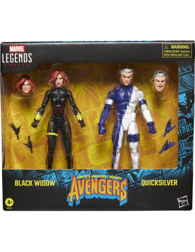 PREVENTA BLACK WIDOW & QUICKSILVER PACK 2...