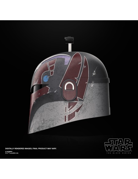 ENVÍO (SOLO PARA CLIENTES CON RESERVA) CASCO ELECTRÓNICO HASBRO STAR WARS THE BLACK SERIES AHSOKA SABINE WREN