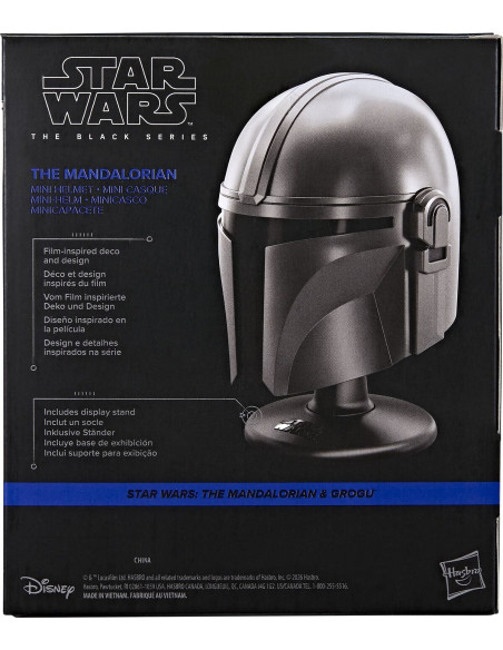PREVENTA THE MANDALORIAN MINICASCO 15 CM STAR WARS: THE MANDALORIAN & GROGU