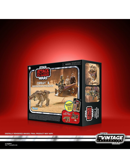 PREVENTA ORRAY & PICADOR GEONOSIANO PACK 2 FIGURAS - STAR: WARS ATTACK OF CLONES