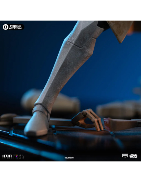 OBI-WAN KENOBI – STAR WARS: CLONE WARS - 1/10 - IRON STUDIOS