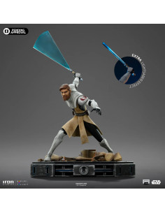 OBI-WAN KENOBI – STAR WARS: CLONE WARS - 1/10 - IRON STUDIOS 2