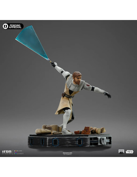 OBI-WAN KENOBI – STAR WARS: CLONE WARS - 1/10 - IRON STUDIOS