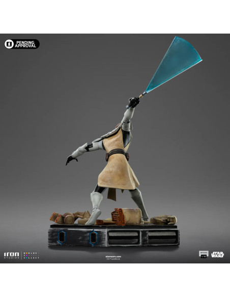 OBI-WAN KENOBI – STAR WARS: CLONE WARS - 1/10 - IRON STUDIOS