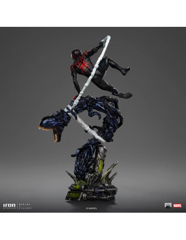 MILES MORALES - SPIDERMAN VS VILLAINS DIORAMA -...