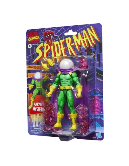 ENVÍO (SOLO PARA CLIENTES CON RESERVA) MYSTERIO - SPIDER-MAN: THE ANIMATED SERIES MARVEL LEGENDS SERIES
