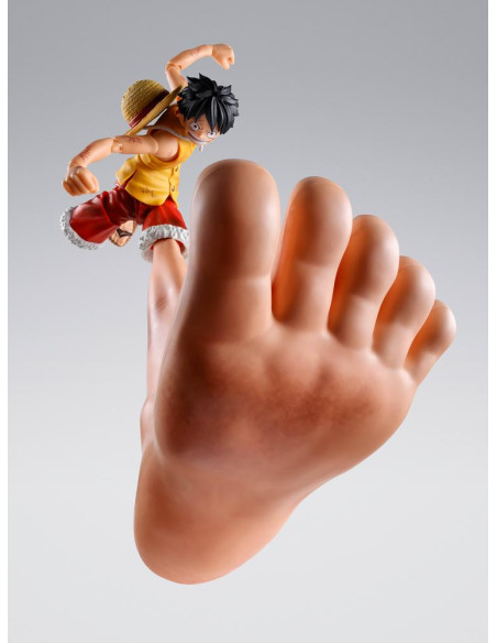 PREVENTA SET ACCESORIOS S.H. FIGUARTS MONKEY D. LUFFY MARINEFORD GEAR THREE ONE PIECE