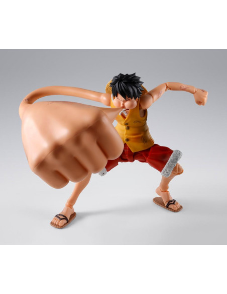 PREVENTA SET ACCESORIOS S.H. FIGUARTS MONKEY D. LUFFY MARINEFORD GEAR THREE ONE PIECE