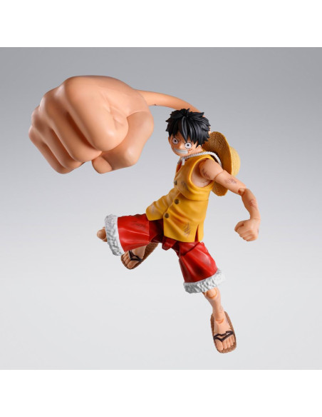 PREVENTA SET ACCESORIOS S.H. FIGUARTS MONKEY D. LUFFY MARINEFORD GEAR THREE ONE PIECE
