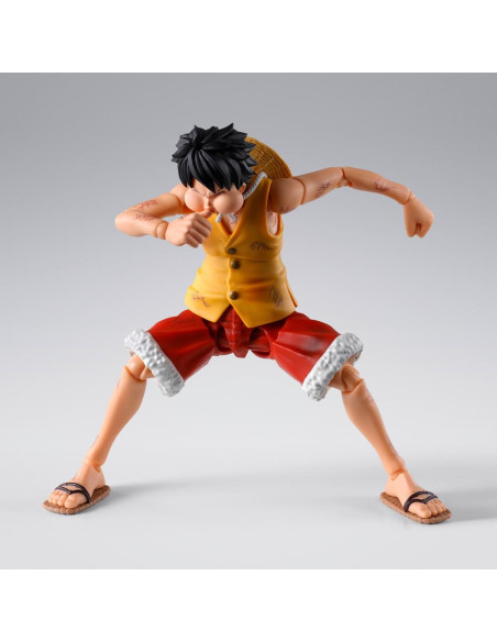 PREVENTA SET ACCESORIOS S.H. FIGUARTS MONKEY D. LUFFY MARINEFORD GEAR THREE ONE PIECE