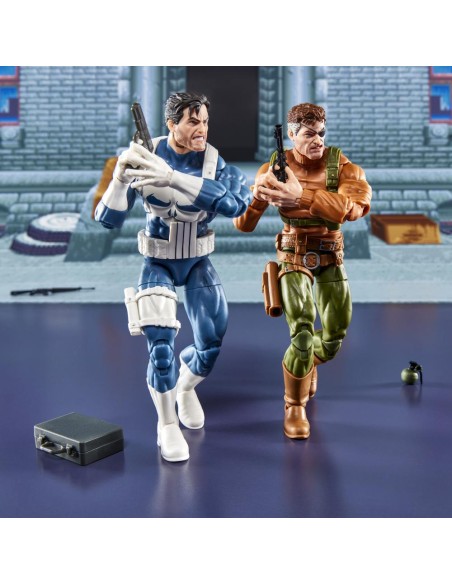 ENVÍO (SOLO PARA CLIENTES CON RESERVA) PUNISHER & NICK FURY PACK 2 FIGURAS - GAMERVERSE MARVEL LEGENDS SERIES