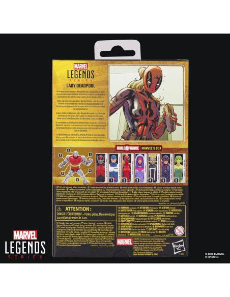 PREVENTA LADY DEADPOOL - DEADPOOL MARVEL LEGENDS SERIES