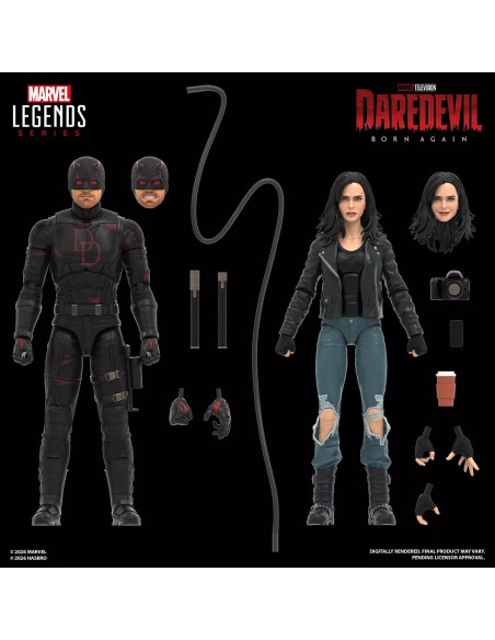 PREVENTA DAREDEVIL & JESSICA JONES PACK 2 FIGURAS - DAREDEVIL: BORN AGAIN