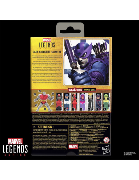 PREVENTA DARK AVENGERS HAWKEYE - AVENGERS MARVEL LEGENDS SERIES