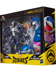 PREVENTA VENOM & JEFF THE LAND SHARK - RIVALS MARVEL...
