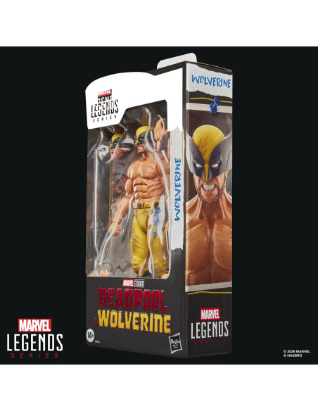 PREVENTA WOLVERINE (SHIRTLESS) - DEADPOOL & WOLVERINE MARVEL LEGENDS