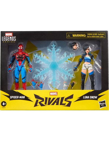 PREVENTA SPIDER-MAN & LUNA SNOW - RIVALS MARVEL LEGENDS SERIES