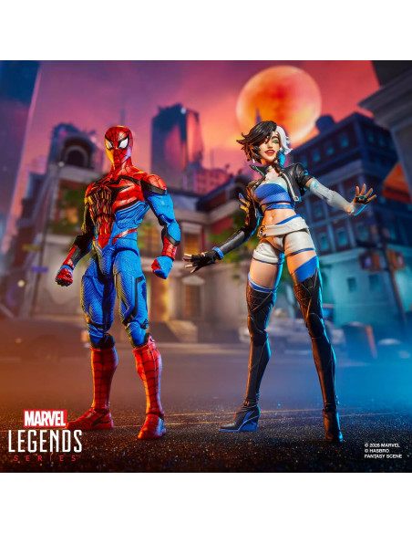 PREVENTA SPIDER-MAN & LUNA SNOW - RIVALS MARVEL LEGENDS SERIES