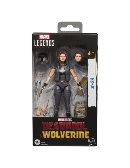 2ºPAGO PARCIAL (SOLO PARA CLIENTES CON RESERVA) HASBRO MARVEL LEGENDS SERIES DEADPOOL & WOLVERINE - X-23