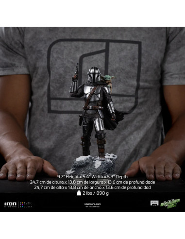 PREVENTA THE MANDALORIAN AND GROGU 1/10 - IRON...