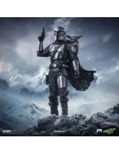 PREVENTA THE MANDALORIAN AND GROGU 1/10 - IRON STUDIOS