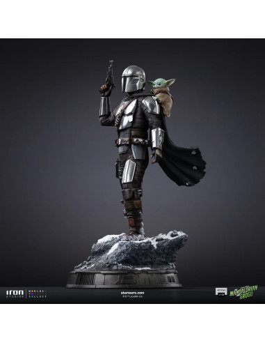 PREVENTA THE MANDALORIAN AND GROGU 1/10 - IRON...