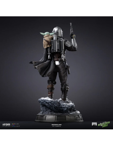 PREVENTA THE MANDALORIAN AND GROGU 1/10 - IRON...
