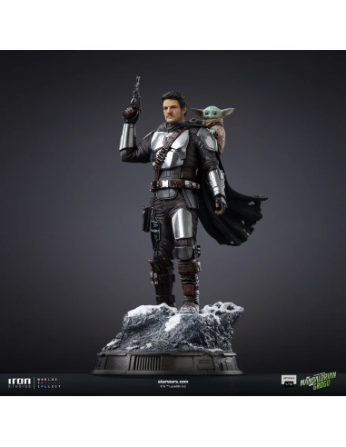 PREVENTA THE MANDALORIAN AND GROGU 1/10 - IRON...