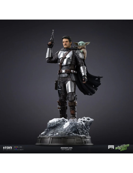 PREVENTA THE MANDALORIAN AND GROGU 1/10 - IRON STUDIOS
