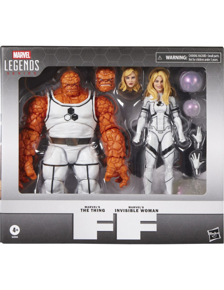 PREVENTA THE THING & INVISIBLE WOMAN - FANTASTIC FOUR MARVEL