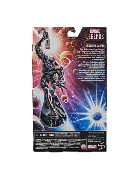 2ºPAGO PARCIAL (SOLO PARA CLIENTES CON RESERVA) HASBRO MARVEL LEGENDS SERIES SILVER SURFER OBSIDIAN FALLEN ONE  RE-RUN