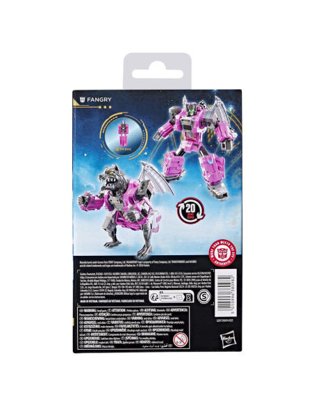 PREVENTA FANGRY DELUXE CLASS FIGURA 13 CM TRANSFORMERS AGE OF THE PRIMES