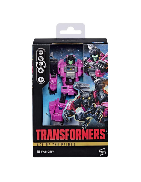PREVENTA FANGRY DELUXE CLASS FIGURA 13 CM TRANSFORMERS AGE OF THE PRIMES